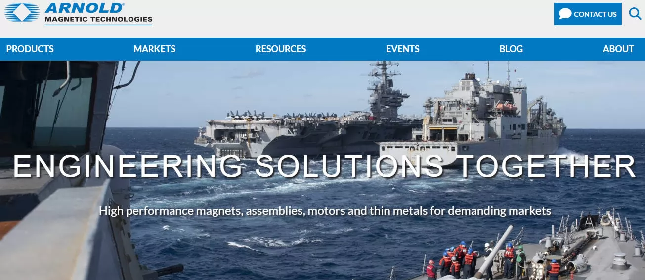 Arnold Magnetic Technologies - Ferrite Magnet Manufacturers